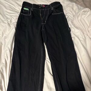 Empyre Black Wide-Leg Pants